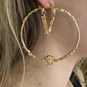 VERSACE earrings authentic 100%